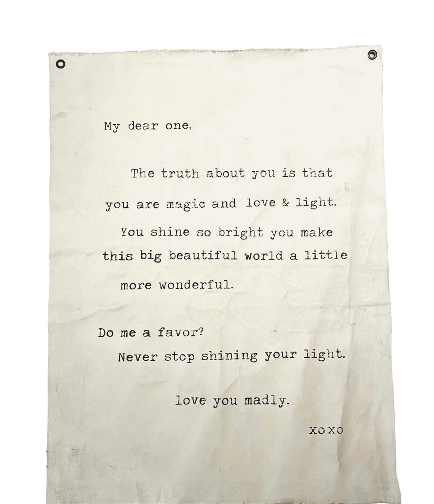 Hand Painted Wall Hanging