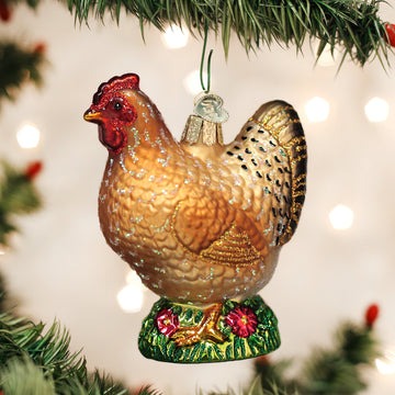 Old World Bird Ornament