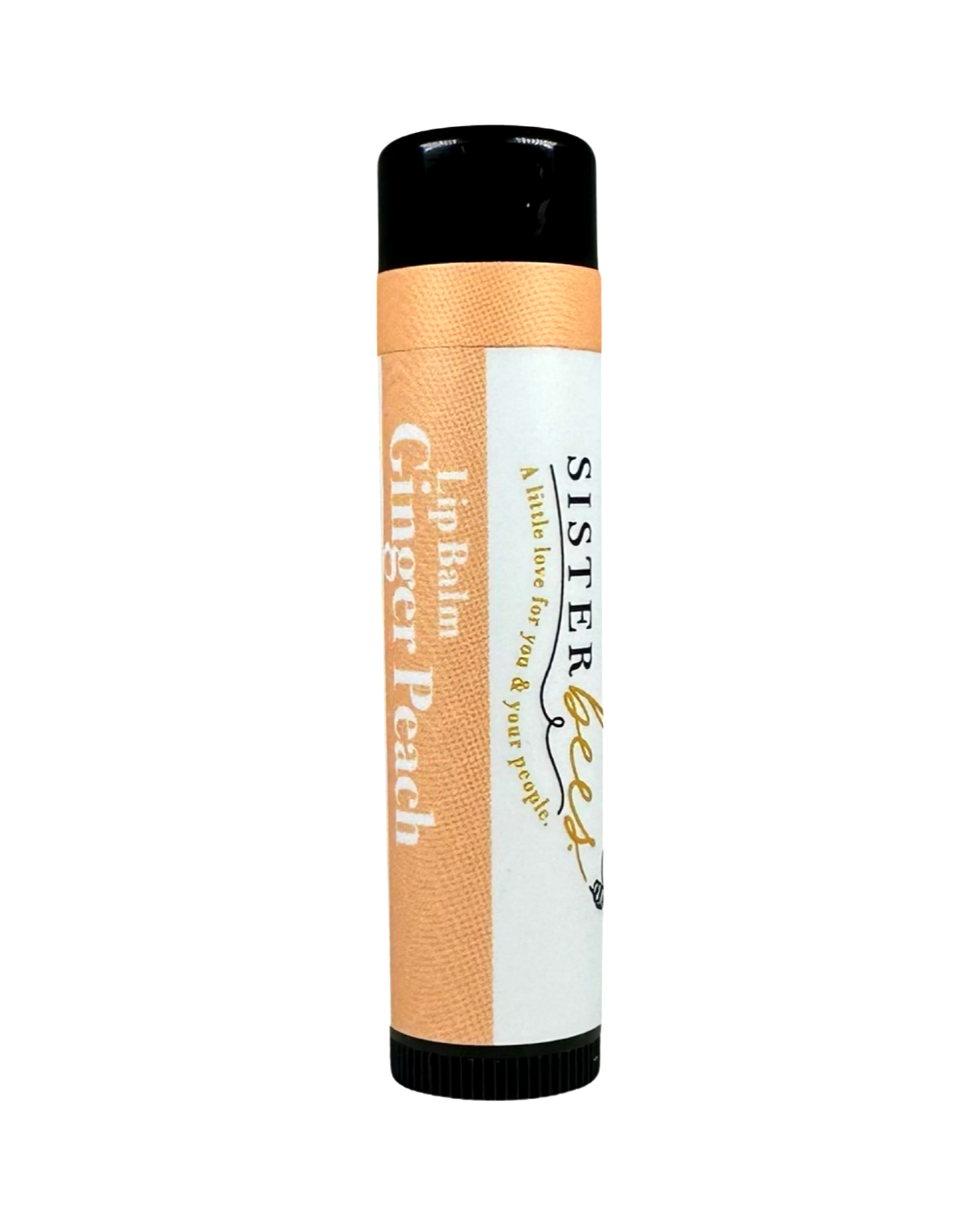 Ginger & Peach Lip Balm + Peach & Honey Lip Scrub