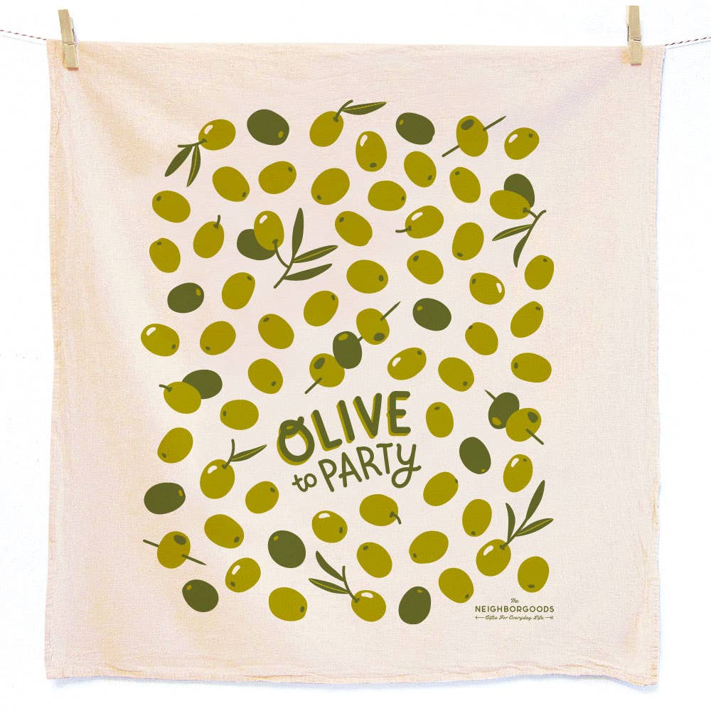 Tea Towel Set of 2 in basket