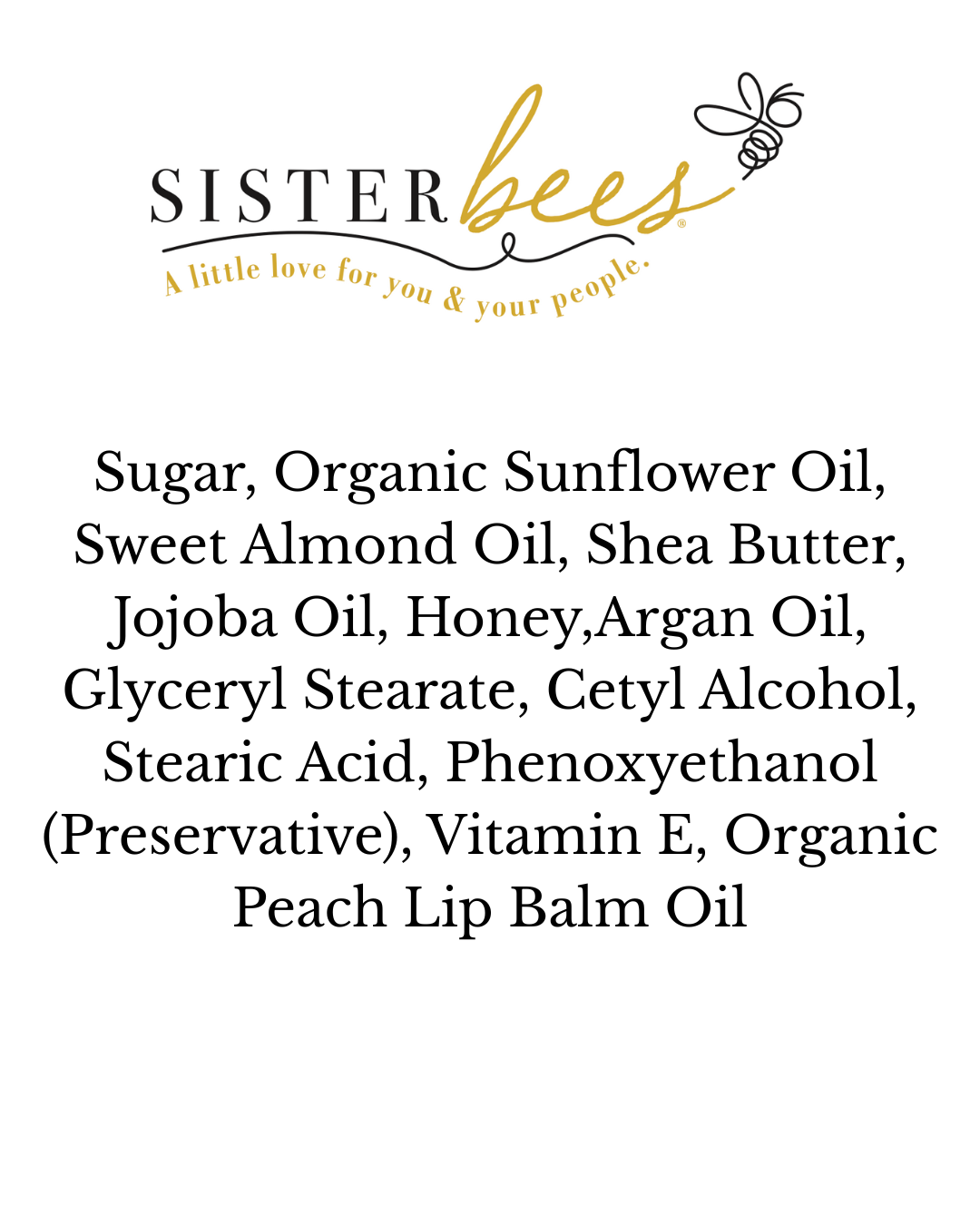 Ginger & Peach Lip Balm + Peach & Honey Lip Scrub