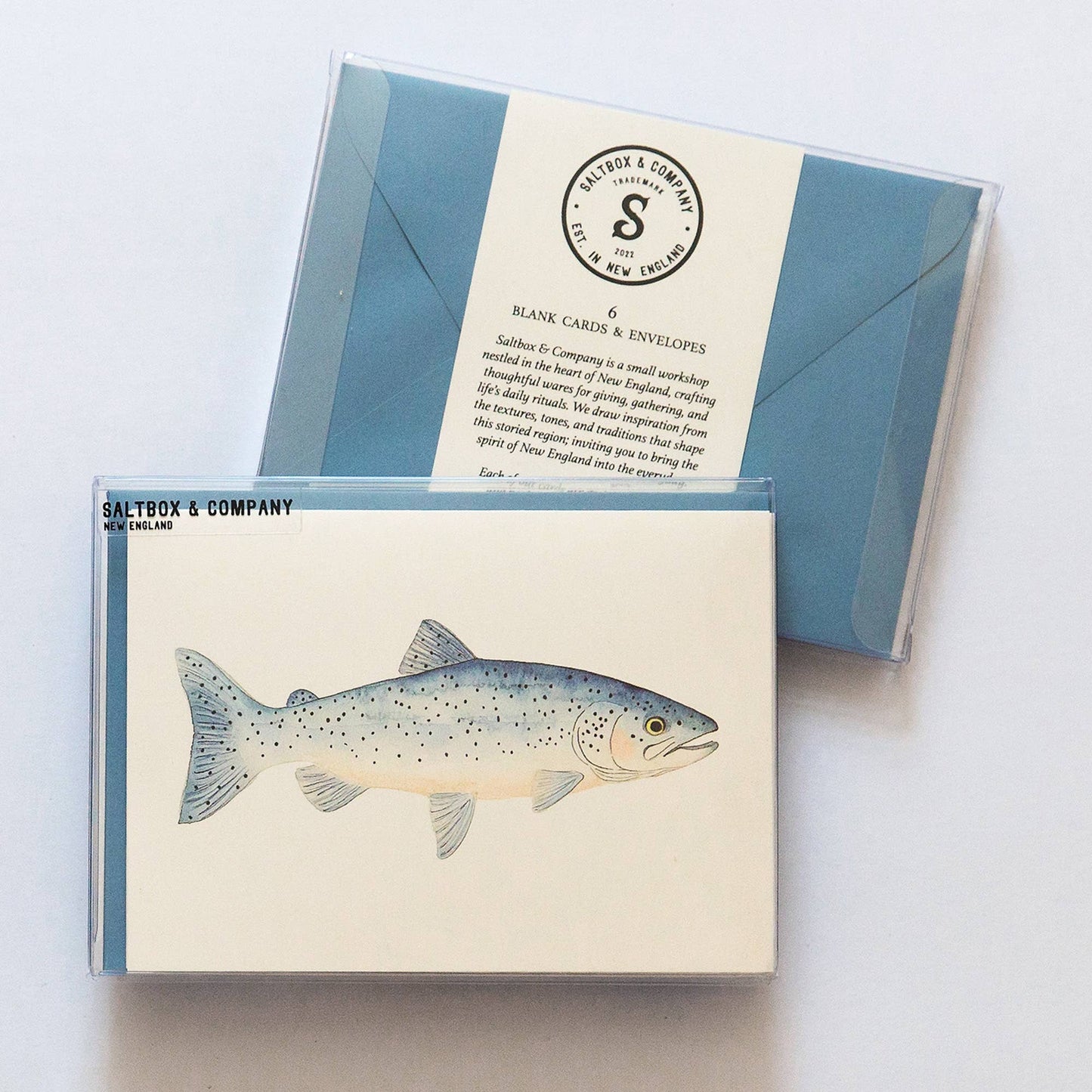 Blue Trout - Box of 6 Note Cards