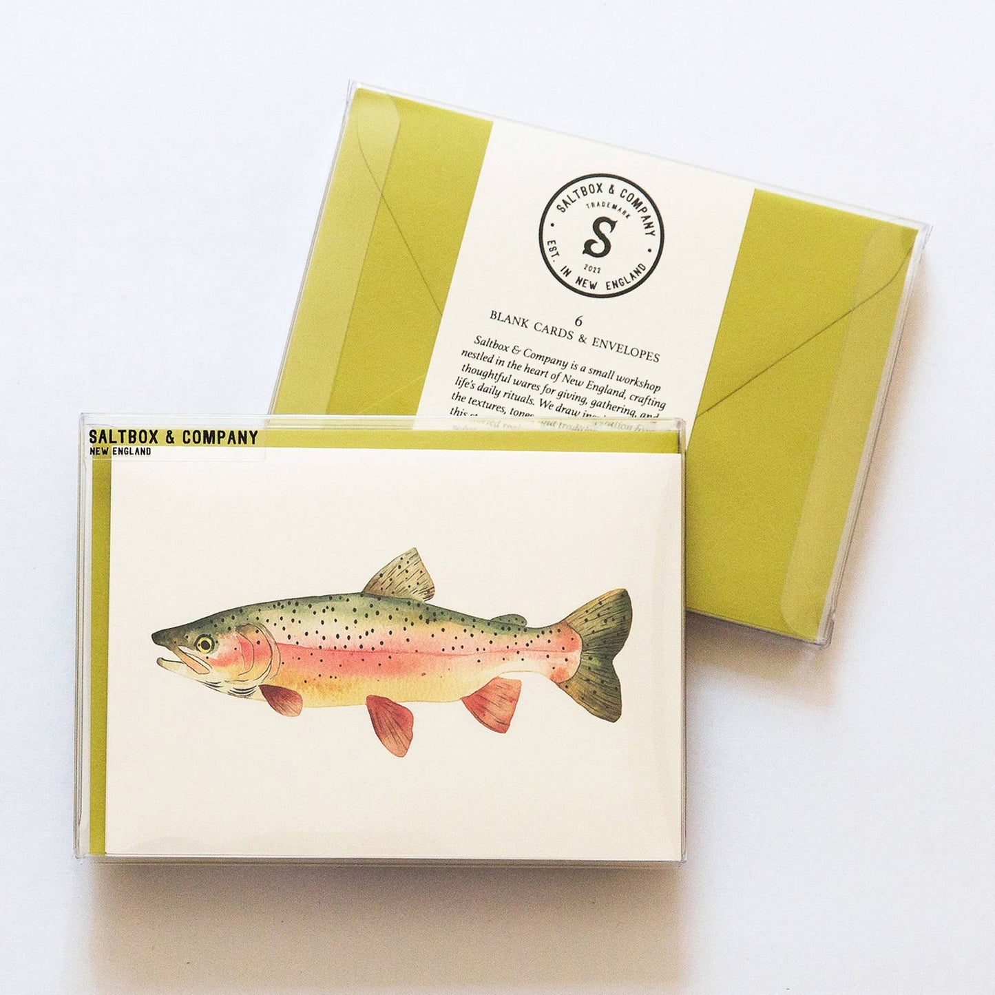 Rainbow Trout - Box of 6 Note Cards