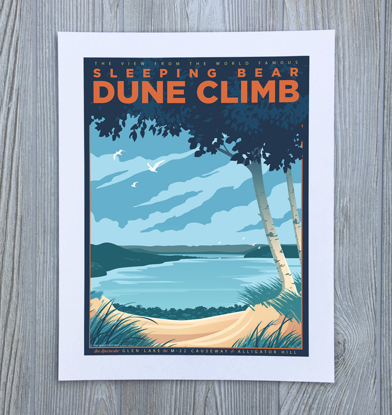 Mighty Mitten Print - 11x14 Destinations