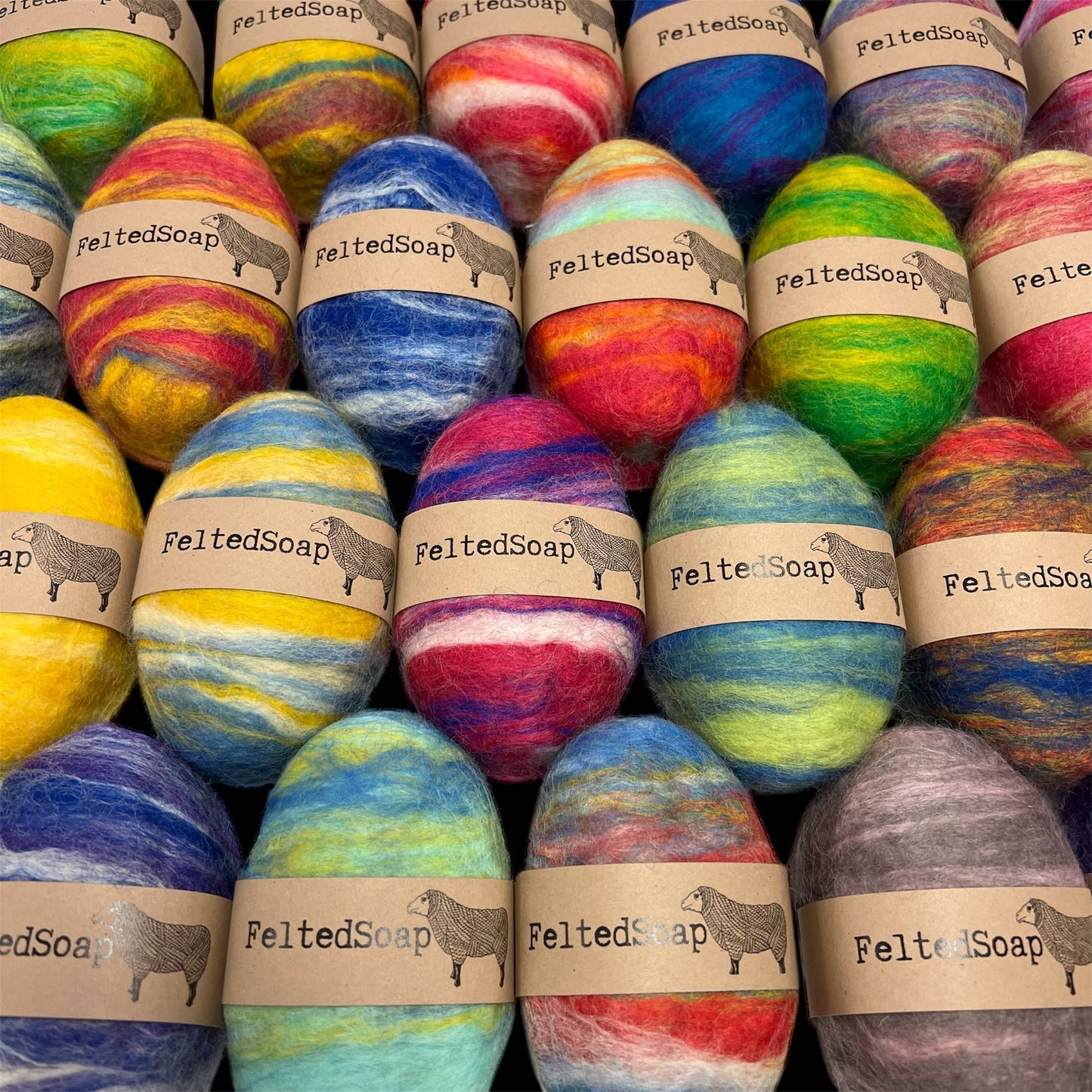 Felted Soap