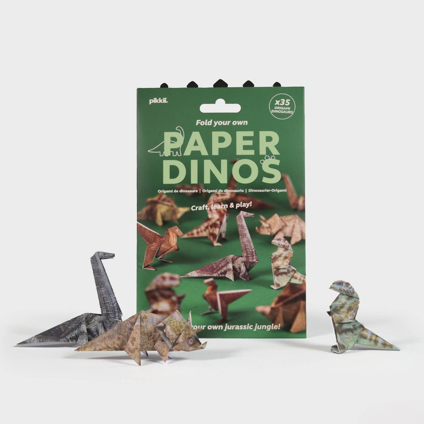 Paper Dinosaurs Origami Kit